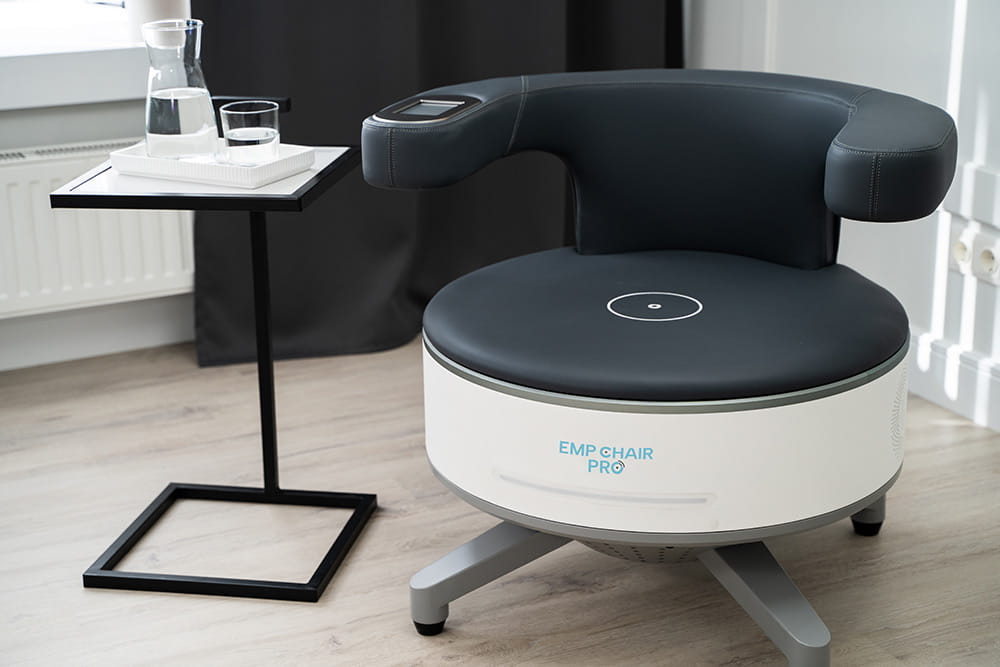 Beckenbodentraining in Höxter - Therapie mit dem EMP Chair Pro