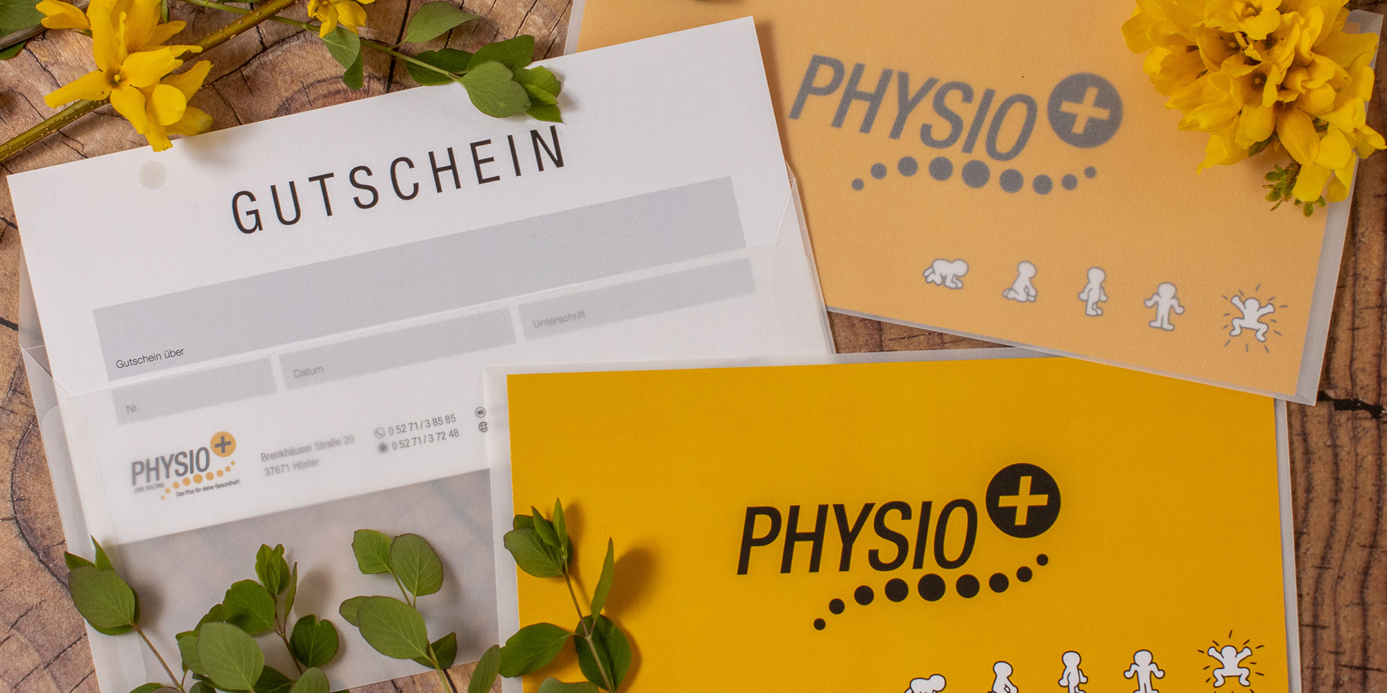 Geschenk-Gutschein Physiotherapie und Krankengymnastik in Höxter